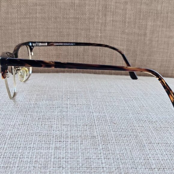 Kirkland Signature Women Glasses Frame KS Crystal Brown Horn 52[]17 140 Eyeglass - Picture 8 of 11